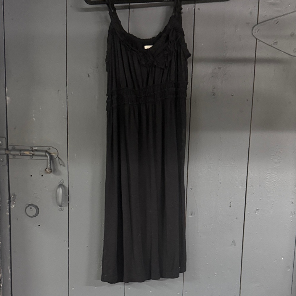 Max Studio Black Midi Dress